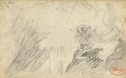 Figure Composition Study 47   1443900   ja       japanese Successfully Translated  Original: Inside view of the Supper-room & part of the Ball-room in a Pavilion erected for a Fete Champetre in the Garden of the Earl of Derby Translat: Inside view of the S