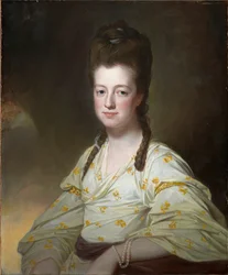ポートランド公爵夫人ドロシー・キャベンディッシュの肖像、1772年頃（油彩・キャンバス