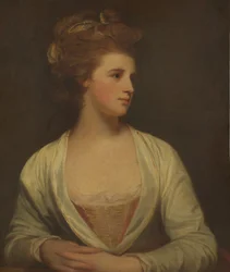 エミリーと言われる女性の肖像バーティ・ポットは1782年、1781年に亡くなりました。
