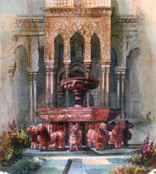 ムーア様式の噴水、1820-1876