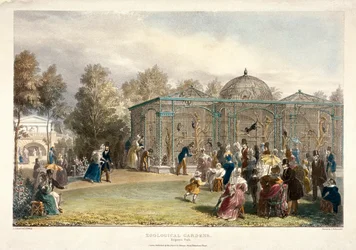 動物園、リージェンツ パーク、ロンドン、1835 年