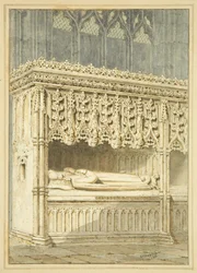 St Mary RedcliffeにあるSir Thomas Medeのモニュメント