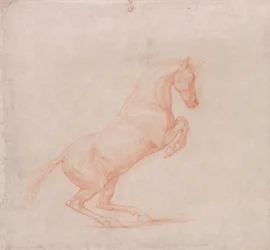 A Prancing Horse, Facing Right   1445912   ja       japanese Successfully Translated  Original: Vandal War: “” The surrender of the King of the Vandals Gelimer kneels before the Byzantine General Belisaire (500-565) in March 534, Carthage, Africa” (Vandali