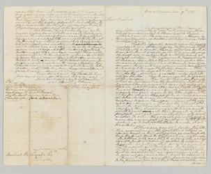 憲法の下での権力は常に国民にある」1787年11月9日、ブッシュロッド・ワシントン宛の署名入り自筆書簡（紙にペンとインク）（490373も参照