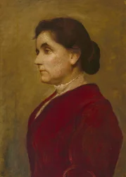 ジェーン・アダムス（1860-1935）1906年頃（キャンバスに油彩）