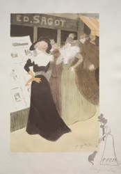 サゴットのギャラリー、1898 年。