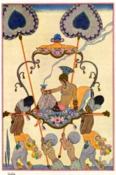 インド、「The Art of Perfume」のパブ。 1912年（ポチョワールプリント）