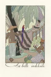 La Belle Indolent、パブ。 1923年（ステンシルプリント）