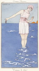 パリの服装：水着