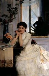 ジョルジュ カロ (1857-1903) によるラタンテの絵画 1886 日。 0.93x1.45 m ショーレ、芸術と歴史の博物館
