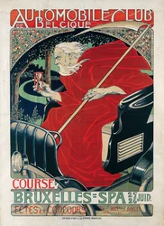 オートモービル クラブ ベルギー。 レース ブリュッセル - スパ、1898 年。