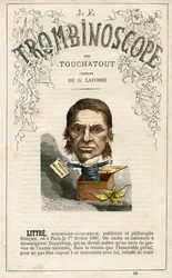 エミール・リトル（1801年～1881年）-レオン＝シャルル・ビエンヴニュの風刺政治雑誌『トロンビノスコープ』の挿絵。