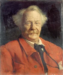 Nadar Felix Tournachon 1820-1910、1890 の肖像。