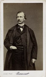 作曲家オーギュスト・メルメの肖像 1810-1889.