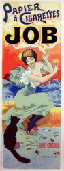 ライフスタイルタバコ用のジョブローリングペーパー。Georges Meunierによるポスター、フランス、1895年頃（ポスター