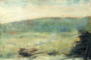 1878年または1879年のサントゥアンの風景。