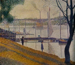 クールブヴォワ橋、1886年