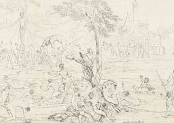 入浴するニンフとバカンテス バッチェの生涯（シリーズタイトル）