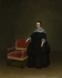 マルガレータ・ファン・ヘクスベルゲン 1614-1676、1666-67年頃。