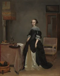 マリア・ヴァン・スフテレン、c。 1666年。