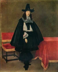 「若い男の肖像」、c1663