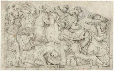 ダキア人に対するトラヤヌスの勝利を描いたコンスタンティヌスの凱旋門