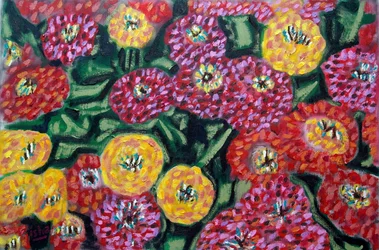 マムII、2024年（キャンバスに油彩）