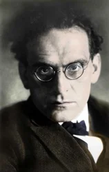 オットー・クレンペラー（1885-1973）の肖像。