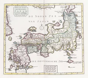日本の地図、1769