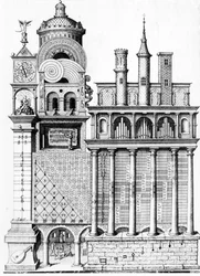 1617〜24年にフランクフルトで公開されたコジモの第二自然保護条約またはテクニカマクロコスモの歴史からの人間の聴覚と音楽の寓話