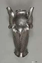 マクシミリアンスタイルのシャンフロン、c.1510（スチール）