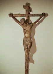 十字架上のキリスト、Le Devot Christ、1307年（木）