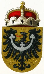 シレジアの国章、1898年頃