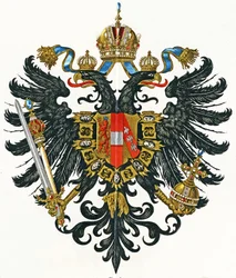 1816年から1867年までのオーストリア帝国（KaisertumÖsterreich）の紋章、1898年頃