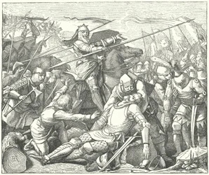 ヴュルテンベルク伯爵エーベルハルト2世、ドフィンゲンの戦いにて
