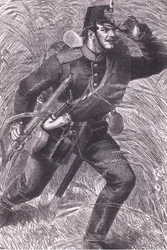 1890年頃にCassell and Company Limitedから出版された『Cassells History of the War between France and Germany』（リトグラフ）に掲載されています。