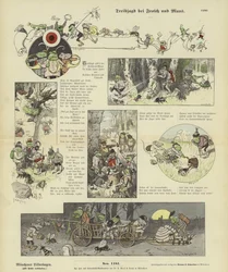 カエルとマウスが狩りに行く