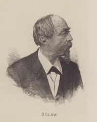 ハンスフォンビューロー、ドイツの指揮者、ピアニスト、作曲家