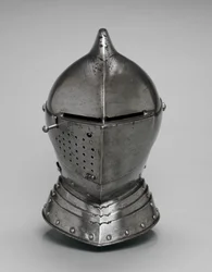 ヘルメット、c.1560-80（鋼）