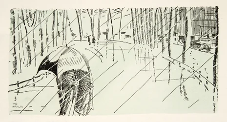 Styl』（1922年刊）のイラスト（ポショワール版画