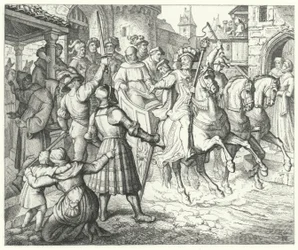 1521年のワームでのマーティンルターズレセプション