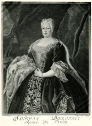 プロイセンの女王ソフィー・ドロテア（1687-1757）（写真タイプ