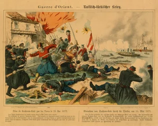 1877年5月15日、ロシアトルコ戦争中のトルコによるスフクムケールの奪取