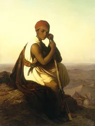 ベドウィンの少年、1851年