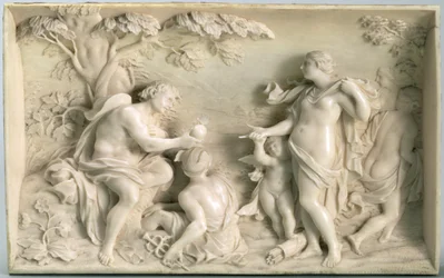 パリの審判」 17世紀後半 大理石製