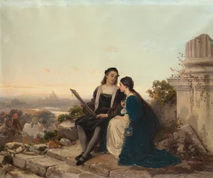 ラファエルとフォルナリーナ、1869 年。