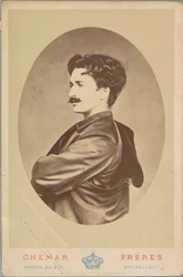 フェリシアン・ロップ、1860～70年代。