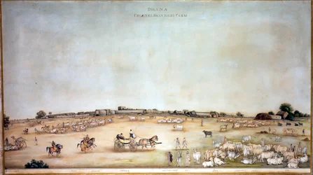 ？Dhana Colonel Skinner&39;s Farm？、1828