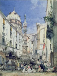 ピアツェッタリアリオスフォルツァ、1849年