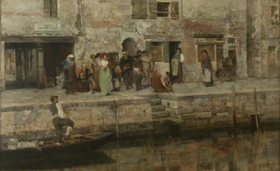 旅する音楽家たち 1881-83年頃 油彩・カンヴァス